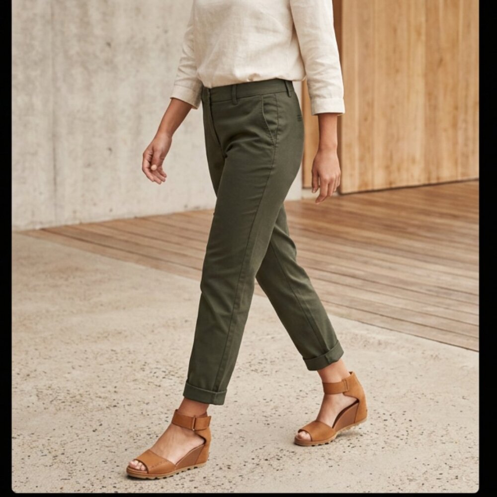 đ€SOREL JOANIE ANKLE STRAP WEDGESđ€ sandals-Womenâs Shoes-Size 10-beachy bohođ€ - Picture 2 of 5